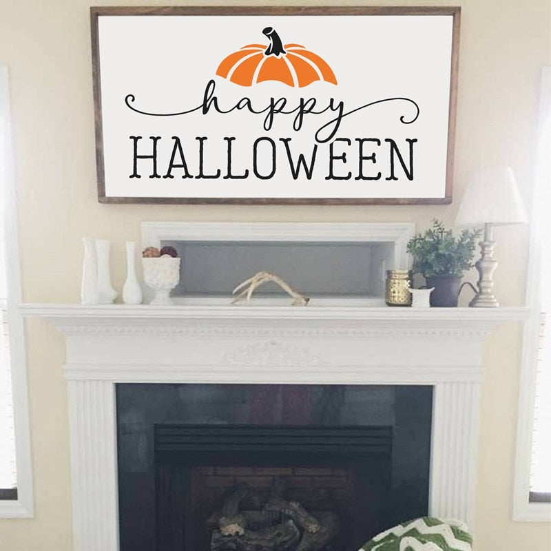 Happy Halloween canvas poster, view 3 - MRSLM