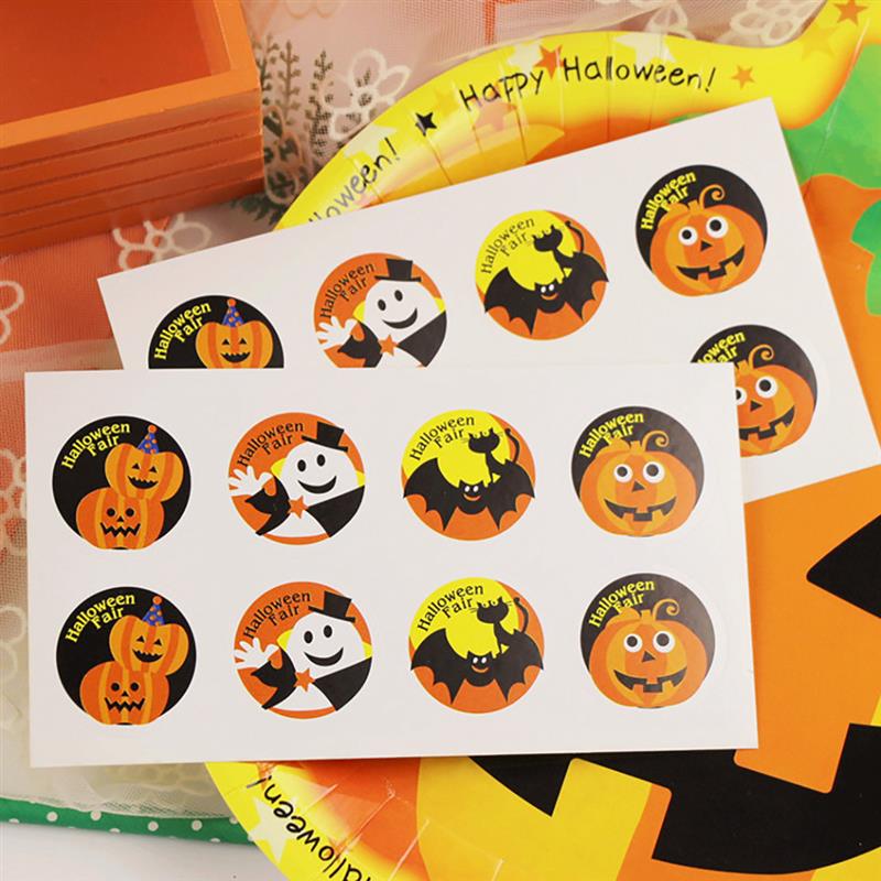Halloween Designed Stickers 40 Pcs Set