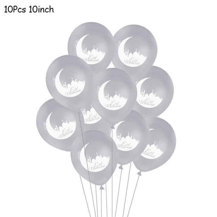 Eid Decorative Balloons Set