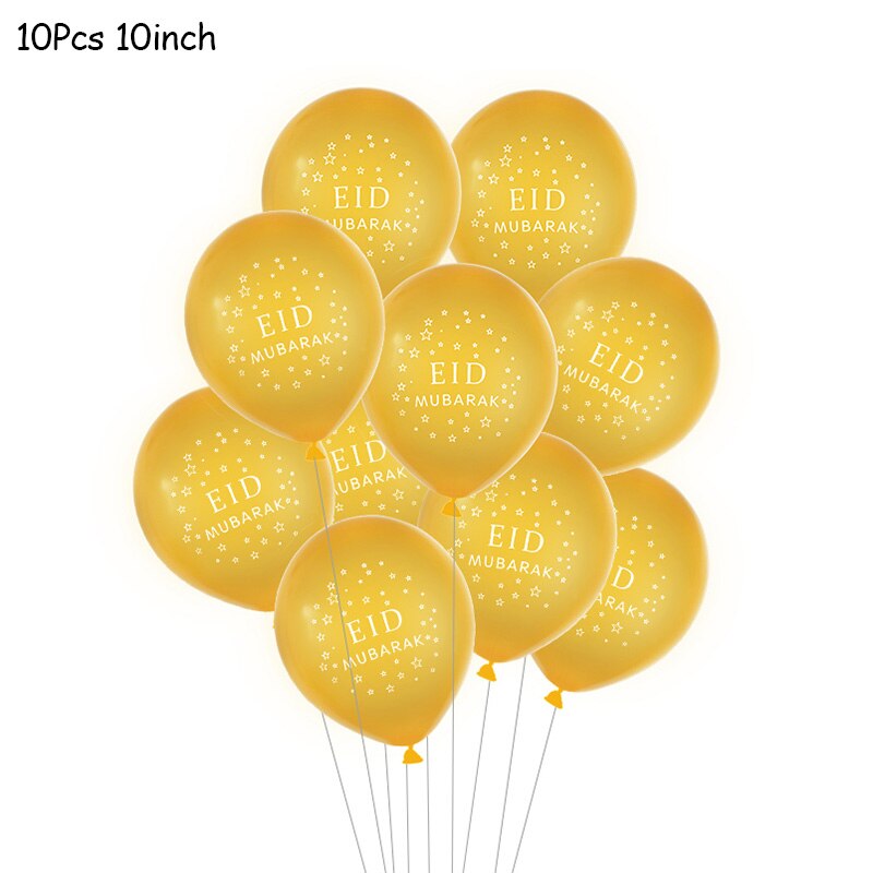 Eid Decorative Balloons Set