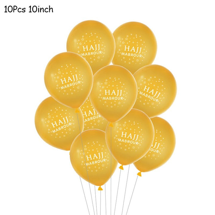 Eid Decorative Balloons Set