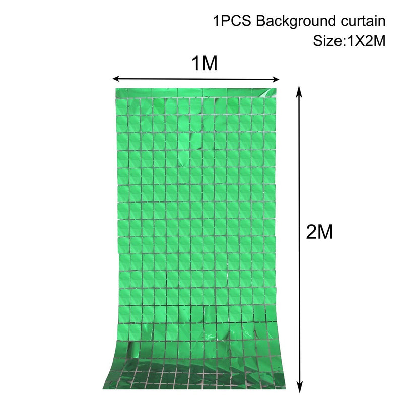 Party Backdrop Fringe Foil Curtain