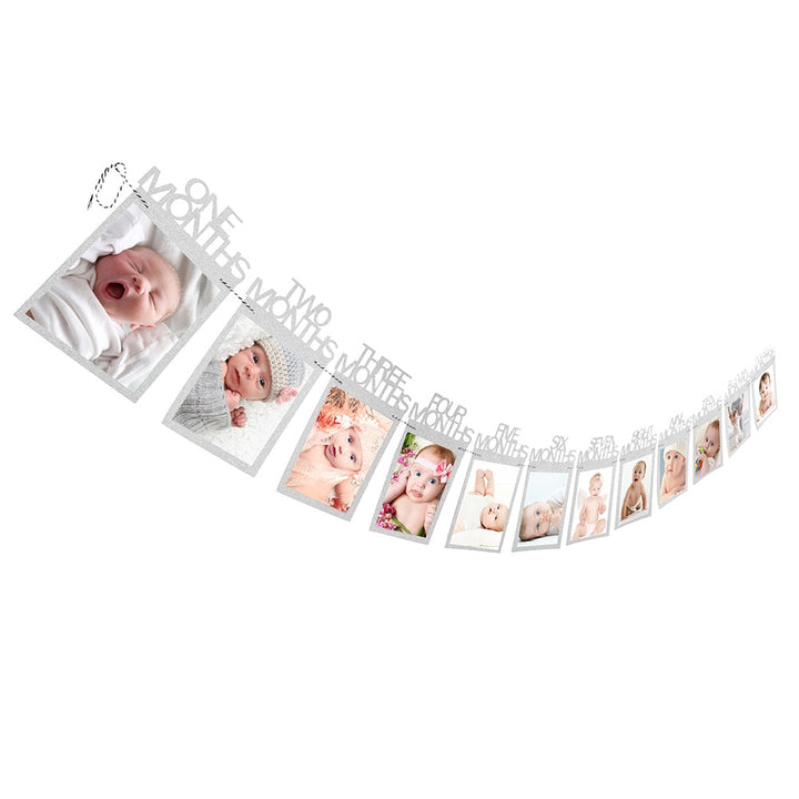 Baby First Birthday Photos Banner