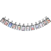 baby first birthday photo banner, view 3 - MRSLM