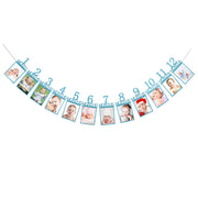 baby first birthday photo banner, view 8 - MRSLM