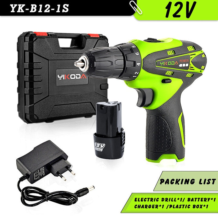 12V Electric Wireless Rechargeable Screwdriver