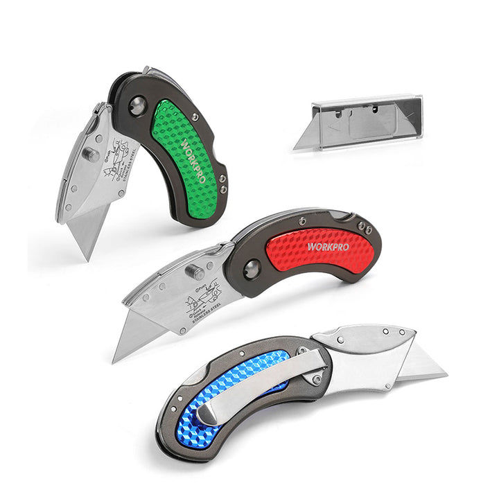 Mini Folding Utility Knives Set