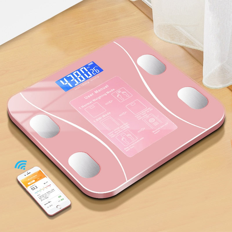 Toughened Glass Smart Bathroom Scale