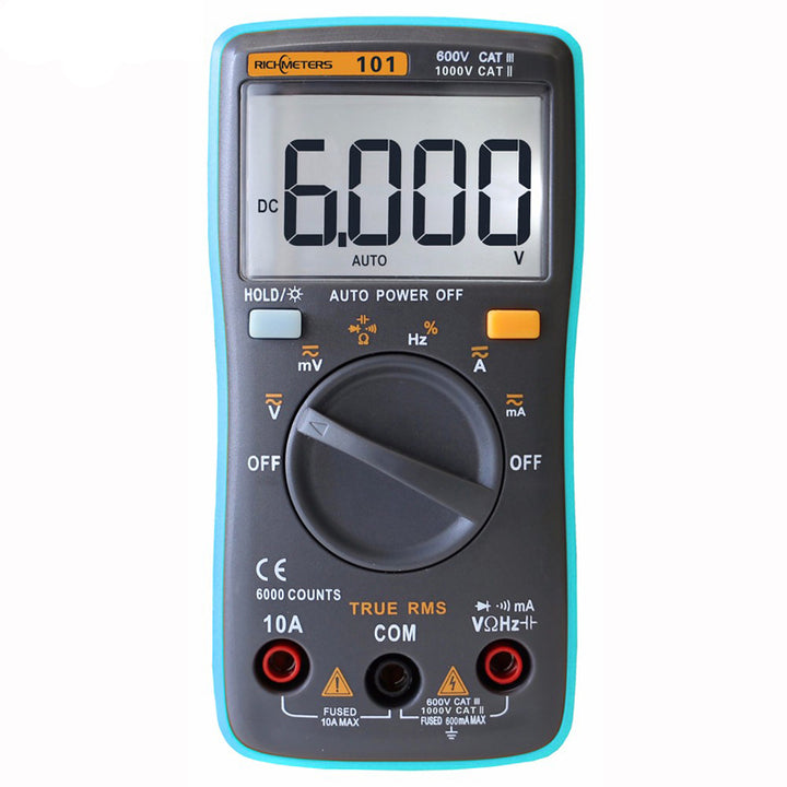 Auto Ranging Portable Digital Multimeter with LCD Display