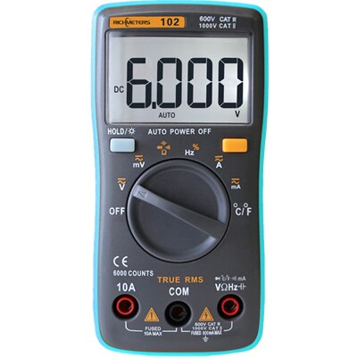 Auto Ranging Portable Digital Multimeter with LCD Display