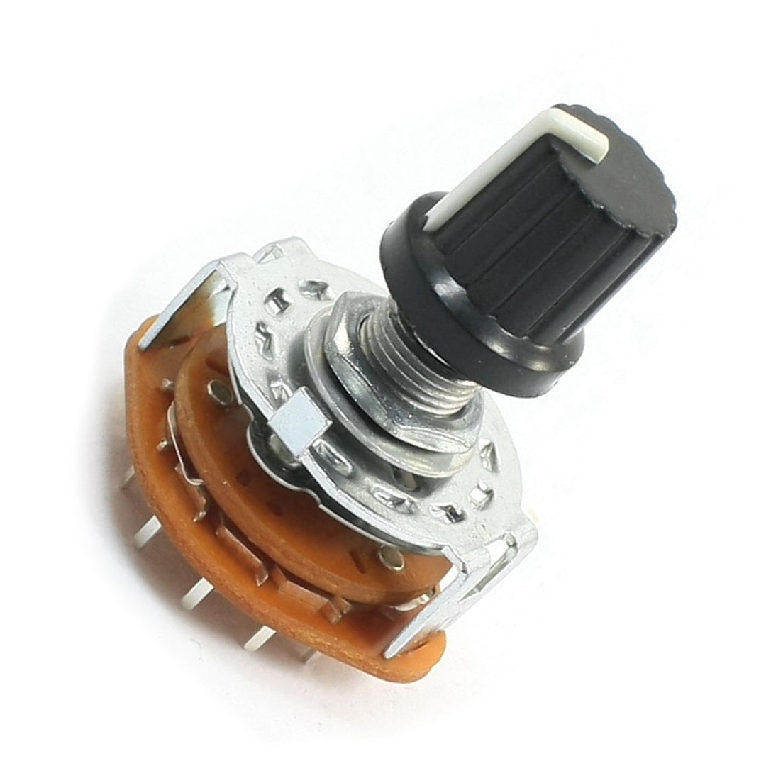 Electronic 3 Pole 4 Position Rotary Switch