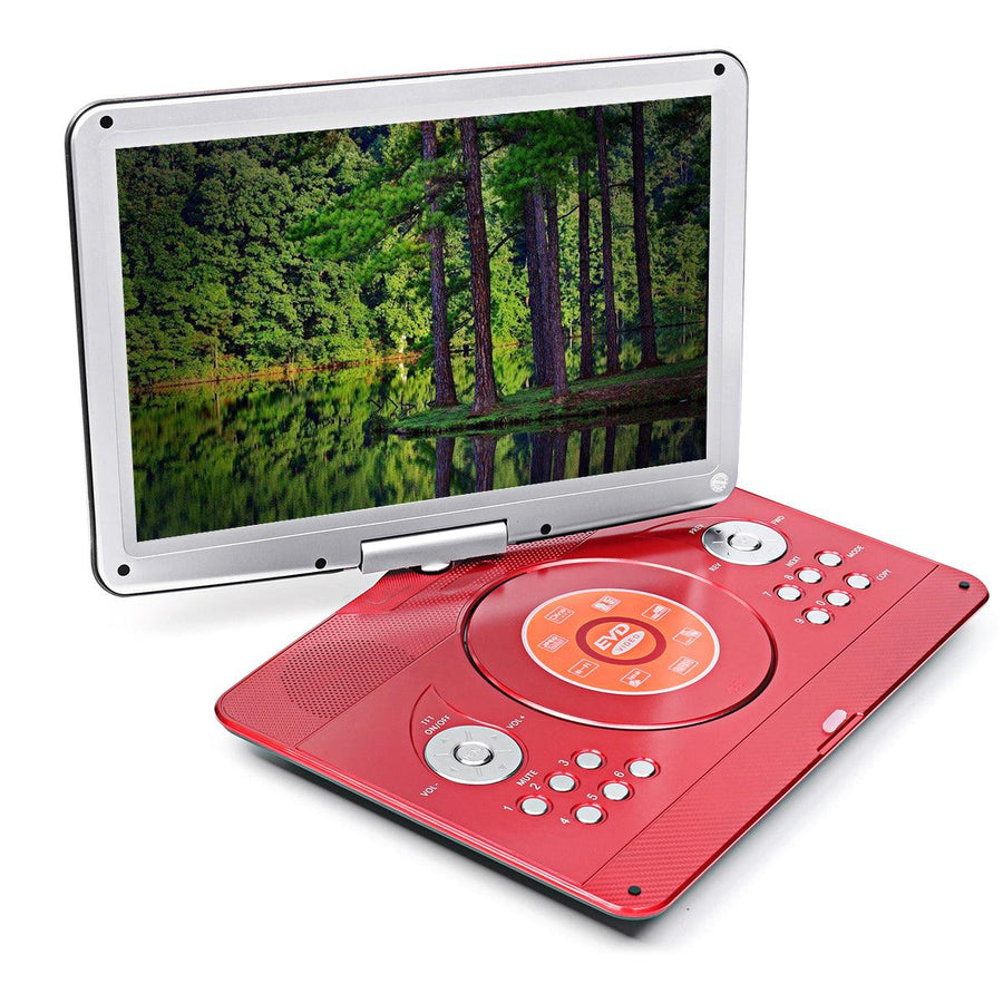 16 Inch Rotation Portable DVD Player Car Game USB TV AV In Out Remote Control - MRSLM