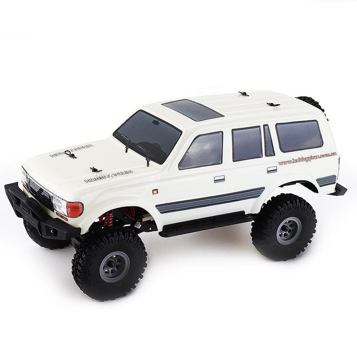 1/18 2.4G Mini Off-road Indoor Truck RC Car Waterproof ESC Motor 3Line Servo Vehicle Models Rock Crawler - MRSLM