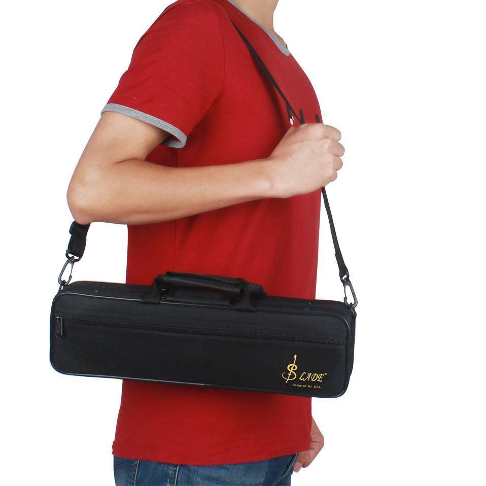 SLADE Portable Lightweight Flute Oxford Cloth Box Case Gig Bag with Adjustable Shoulder Strap Belt Coupon 9db3 - MRSLM