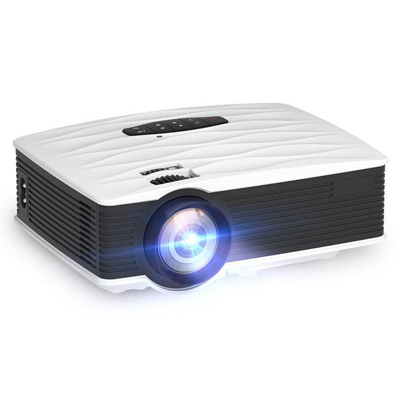 【Phone Same Screen Version】GA9 Mini LED Projector 1280x720P WIFI Multi-screen 2800 Lumens HD 3D 2000：1 for Outdoor Movie Indoor Home Entertainment Theater - MRSLM