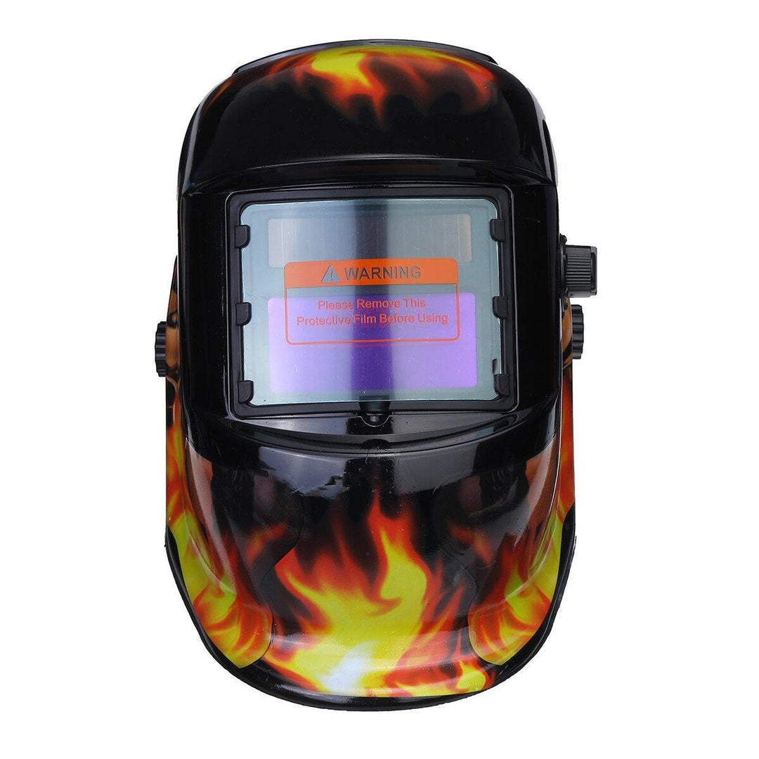 Solar Auto Darkening Welding Helmet Grinding Mask Filter Protective Cover - MRSLM