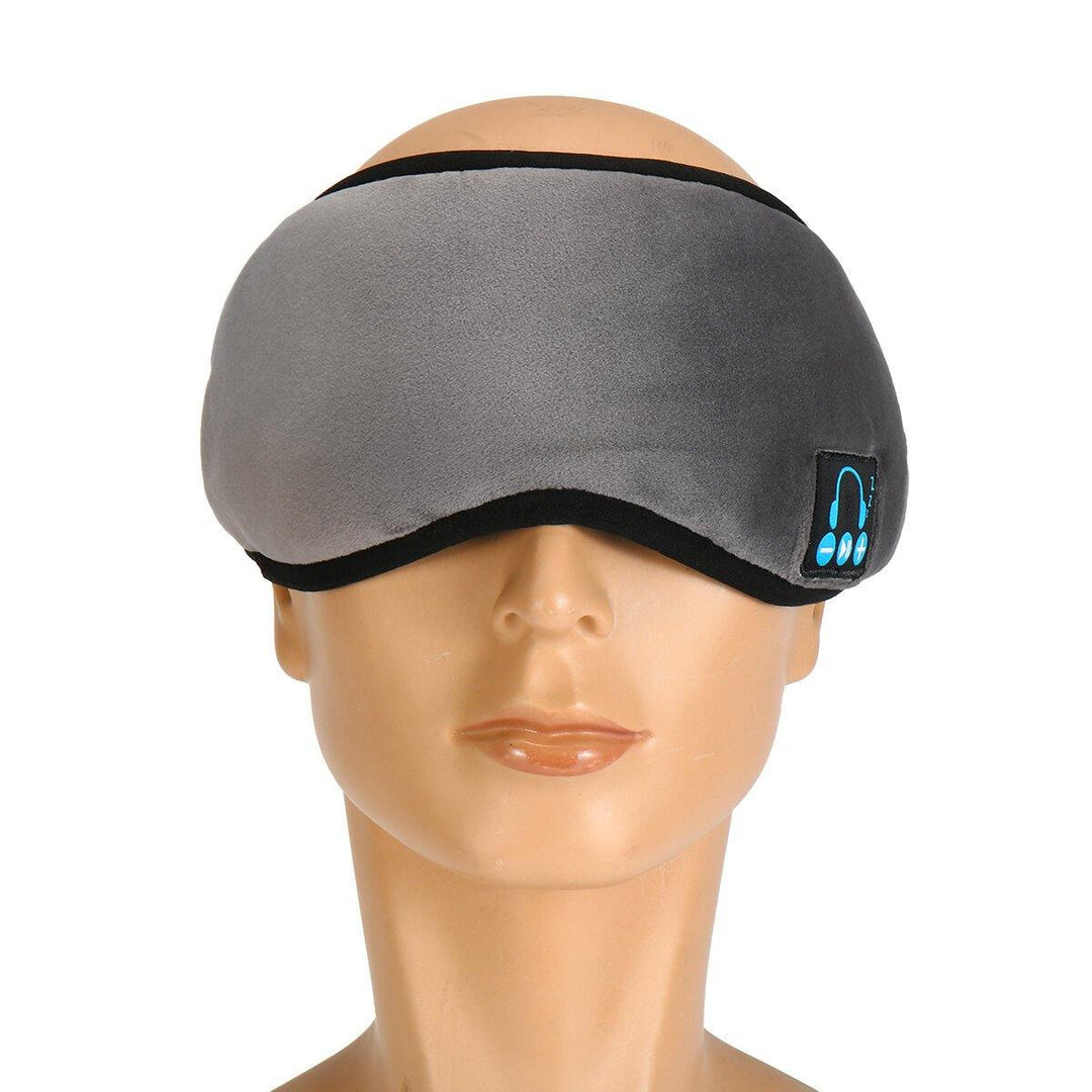 Wireless Bluetooth 5.0 Stereo Sleeping Eye Mask Music Headset Eye Cover - MRSLM