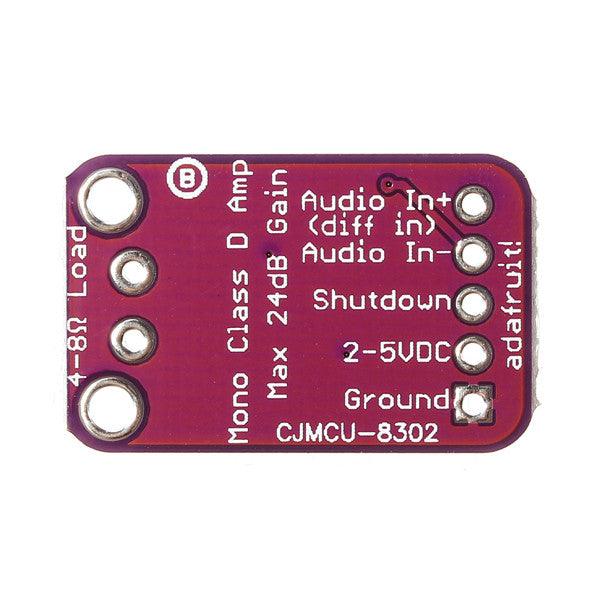 3pcs CJMCU-832 PAM8302 Single Channel Class D Audio Power Amplifier Development Board - MRSLM