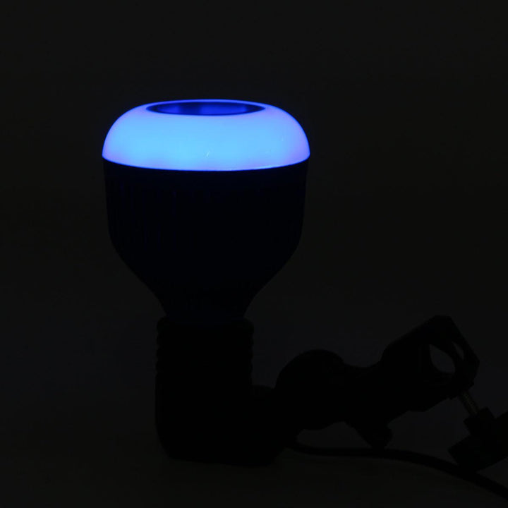 E27 RGB Wireless bluetooth Speaker Lights Smart LED Bulb Music Lamps + Remote Control AC110-220V - MRSLM