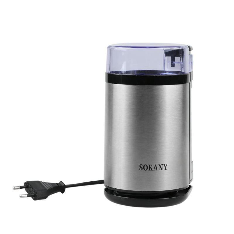 SOKANY 3001S Electric Coffee Grinder Stainless Steel Detachable Powerful Blender 180W - MRSLM