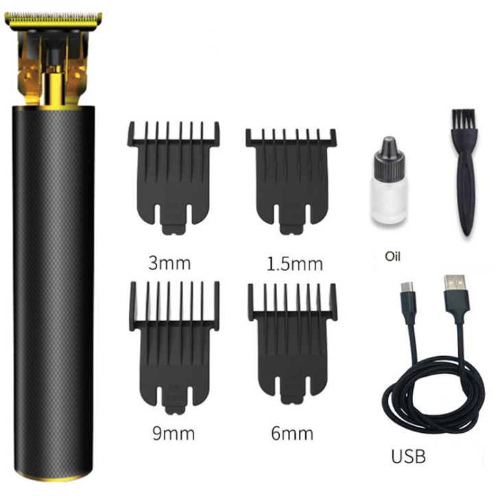 Hair salon special lettering zero pitch electric hair clipper - MRSLM