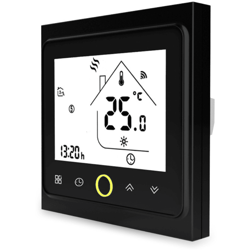 Intelligent central air-conditioning thermostat - MRSLM