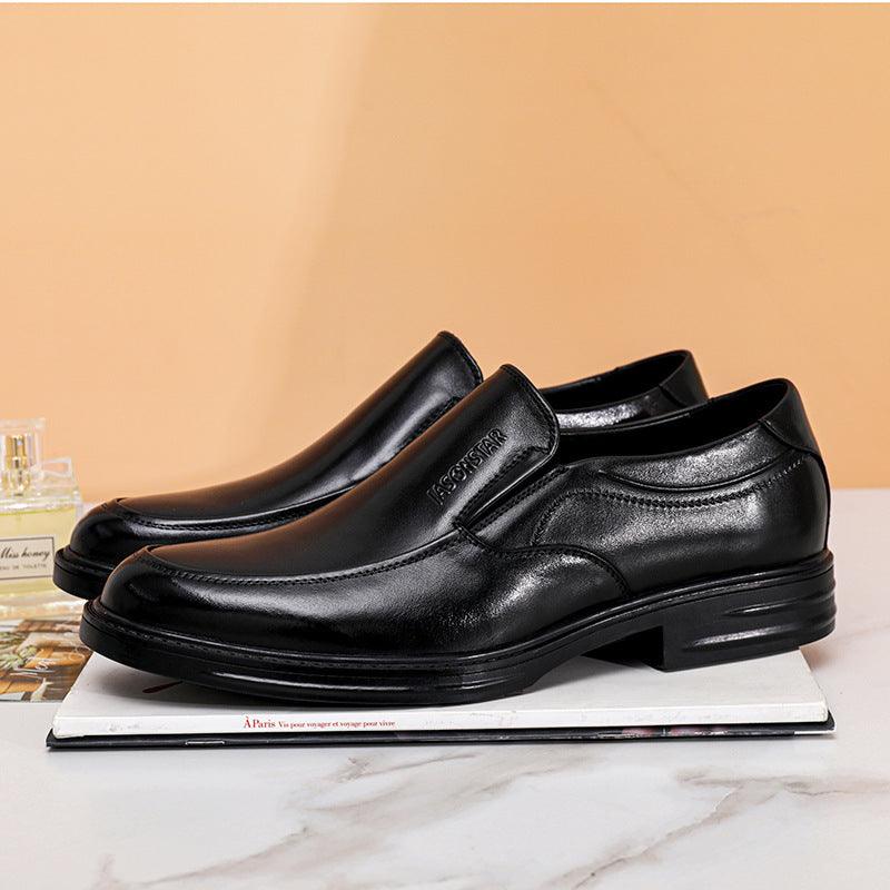 Summer New Men's Casual Leather Shoes - MRSLM