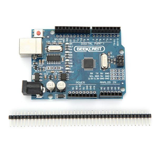 3Pcs UNO R3 ATmega328P Development Board No Cable Geekcreit for Arduino - products that work with official Arduino boards - MRSLM