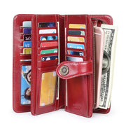 Ladies long clutch wallet, view 4 - MRSLM