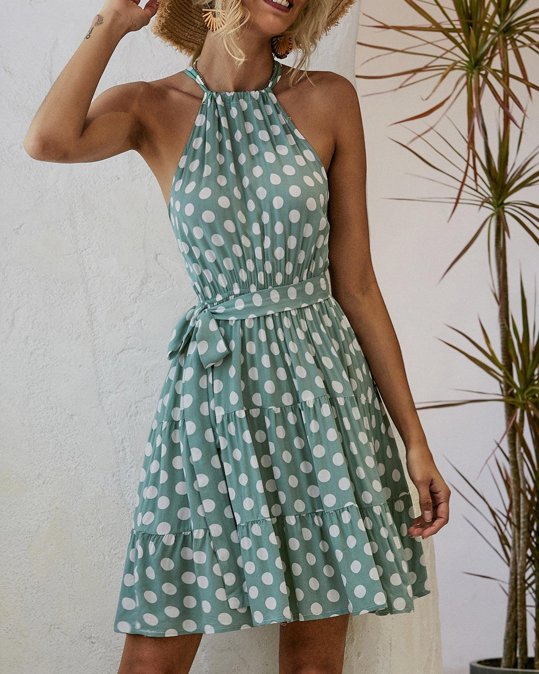 Sexy Polka Dot Print Dress Summer - MRSLM