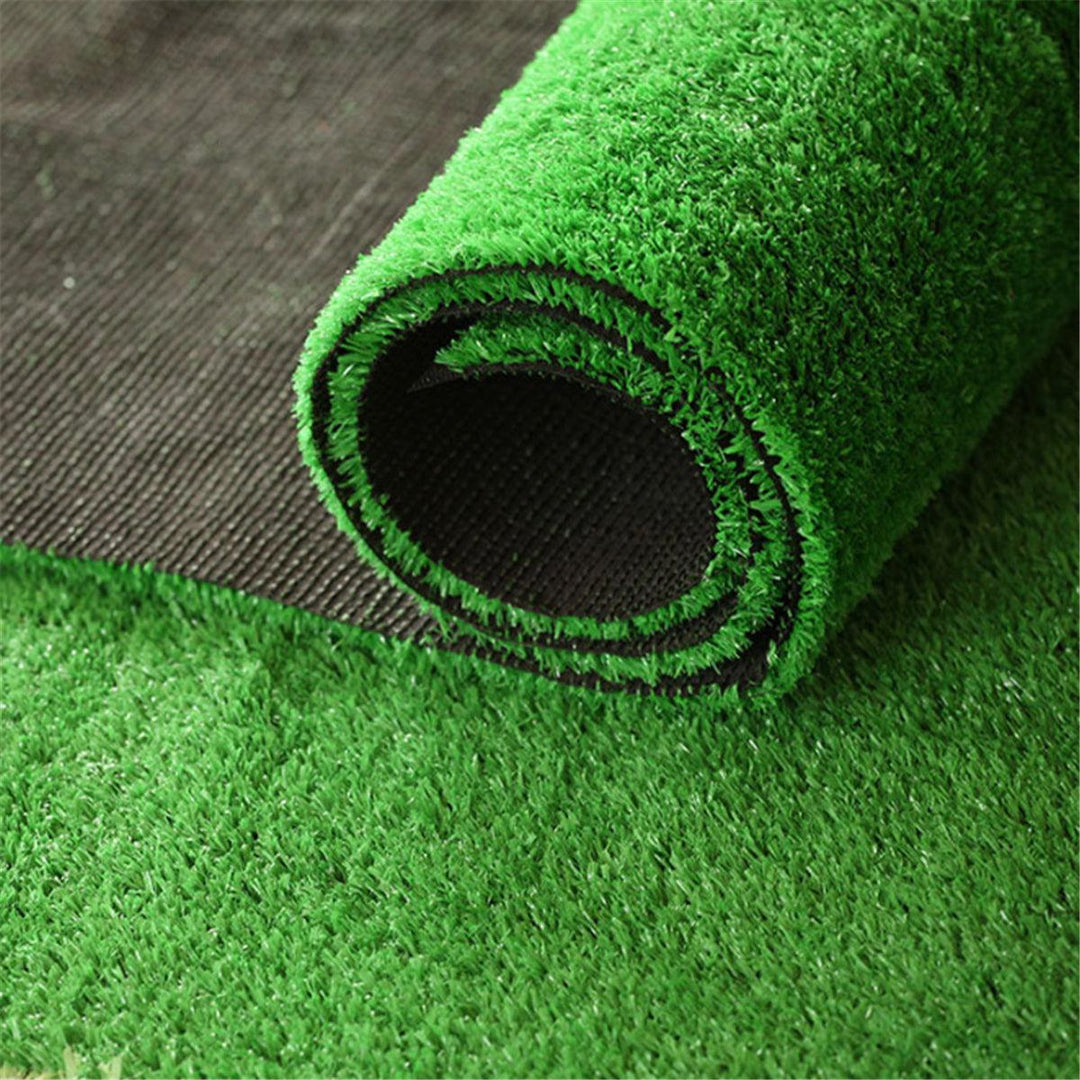 10mm Artificial Grass Mat Lawn Synthetic Green Yard Garden Indoor Outdoor - MRSLM