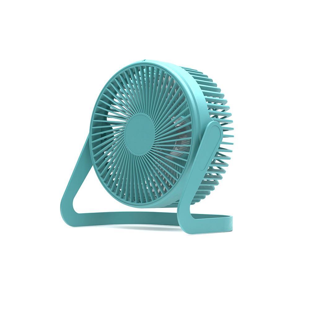 8 Inches 360° Rotate USB Desk Fan 2 Speeds Air Cooling Fan for Home Office Desktop Car Outdoor Travel - MRSLM