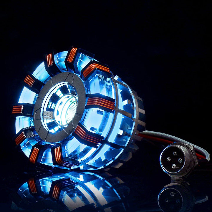 MK2 Acrylic Tony ARC Reactor Model DIY Kit USB Chest Lamp Movie Props Illuminant LED Flash Light Set Gift - MRSLM