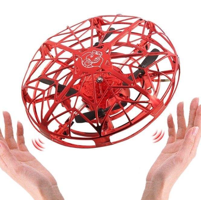 Flying Helicopter Mini Drone UFO RC Drone Infraed Induction Aircraft - MRSLM