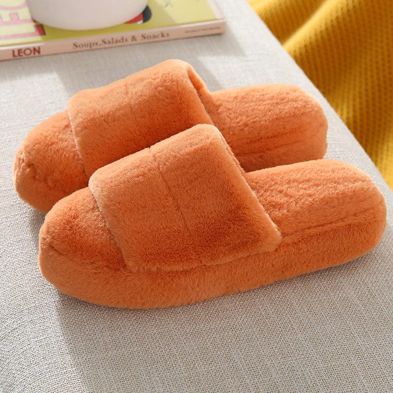 Indoor plush slippers - MRSLM