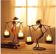Wrought iron candlestick - MRSLM