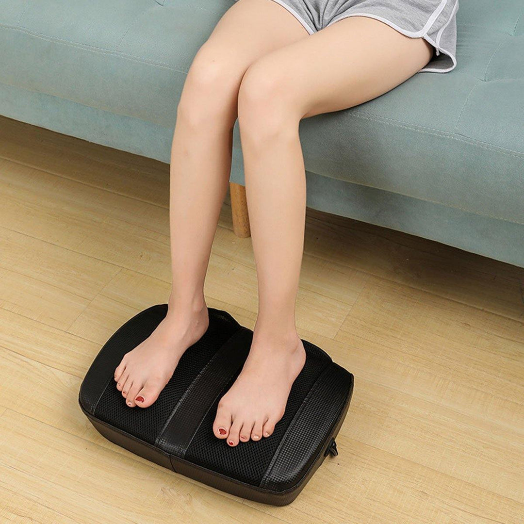 3 Levels Electric Foot Massager Calf Leg Massage Heated Shiatsu Kneading Rolling Machine - MRSLM