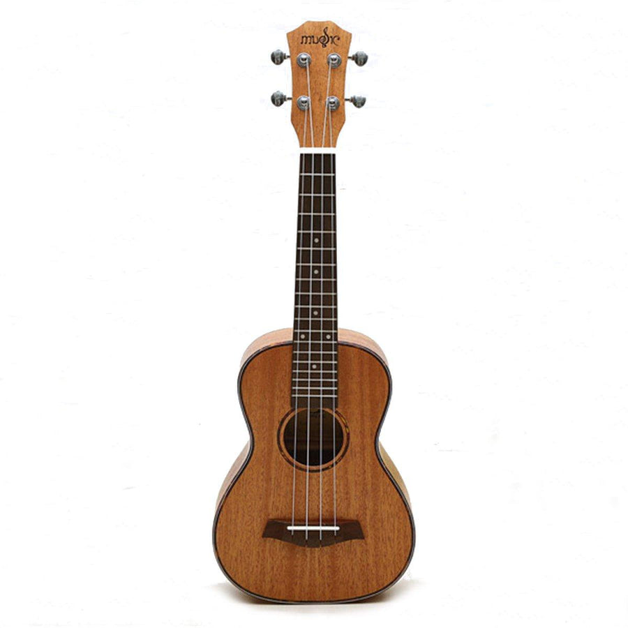 23 Inch 26 Inch Ukulele Natural Mahogany Wood Nylon String Beginner Musical Instrument - MRSLM