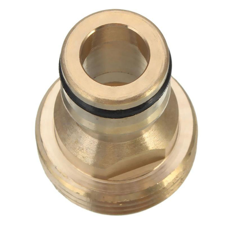 3/4 Inch Brass Garden Hose Pipe Tube Quick Connector Watering Equipment Spray Nozzle Connector - MRSLM