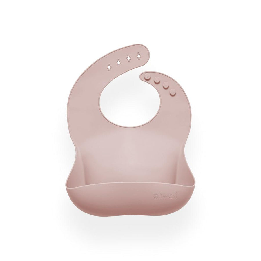 Blush Silicone Baby Bib - MRSLM