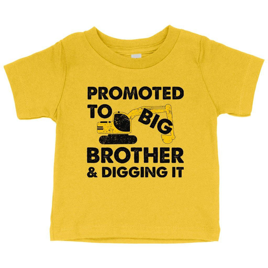 Baby Promoted to Big Brother T-Shirt - Big Brother T-Shirt Announcement - Pregnancy Announcement T-Shirts - MRSLM