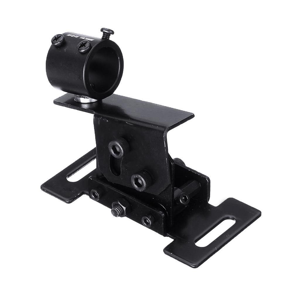 MTOLASER 13.5mm-23.5mm Laser Module Pointer Holder Adjustable Height Horizontal Position Wall Mount Clamp Bracket - MRSLM