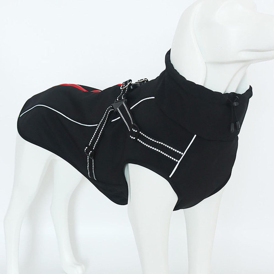 Waterproof Dog Jacket Reflective Large Clothes Coats Winter Warm Outdoor Suit - MRSLM