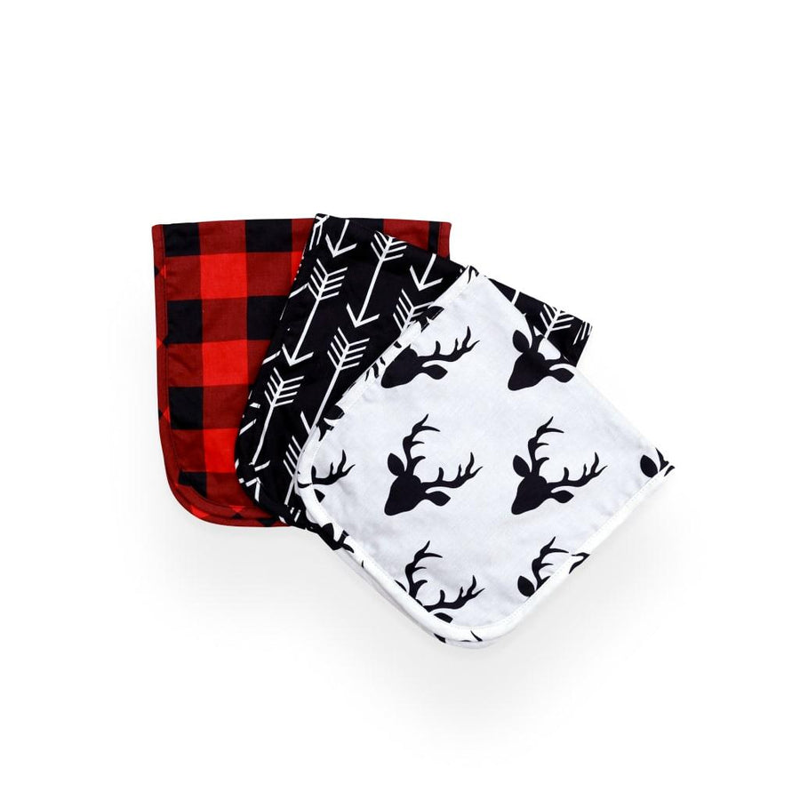 Burp Cloths: Woodland Collection - MRSLM