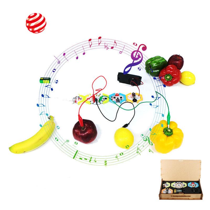 HoneyComb DIY Programmable Digital Electronic Kit Block Music Play Touch Sound Speaker For Kids - MRSLM