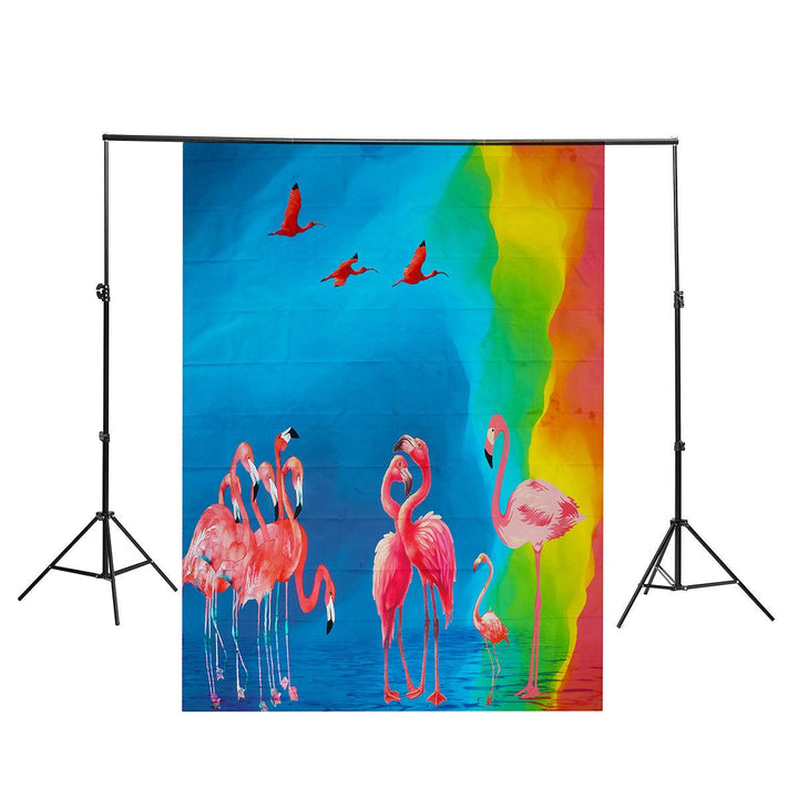 3x5FT 8x10FT Flamingo Fish Unicorn Animals Photography Backdrop Studio Prop Background (L Unicorn) - MRSLM