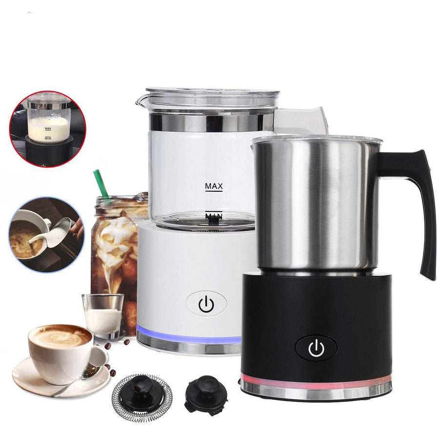 600W Automatic Electronic Hot/Cold Milk Frother Electric Liquid Heater Milkshakes - MRSLM