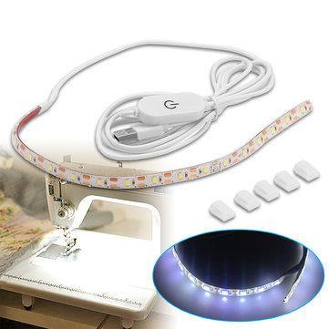 DC5V USB Power Supply Sewing Machine LED Strip Light with Touch Dimmer Switch - MRSLM