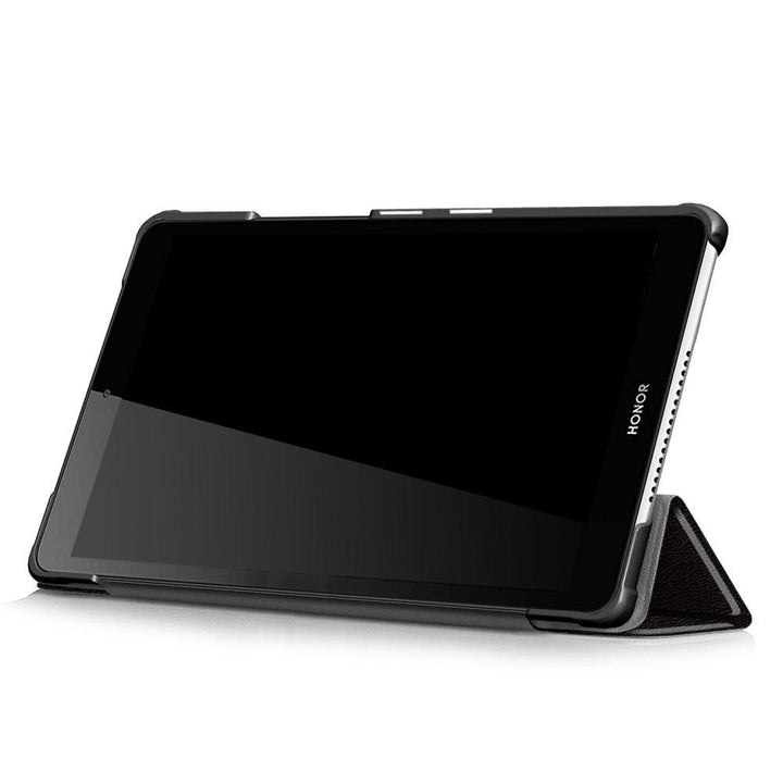 Tri Fold Printing Case Cover for 8 Inch Huawei Honor 5 Tablet Big Eyes - MRSLM