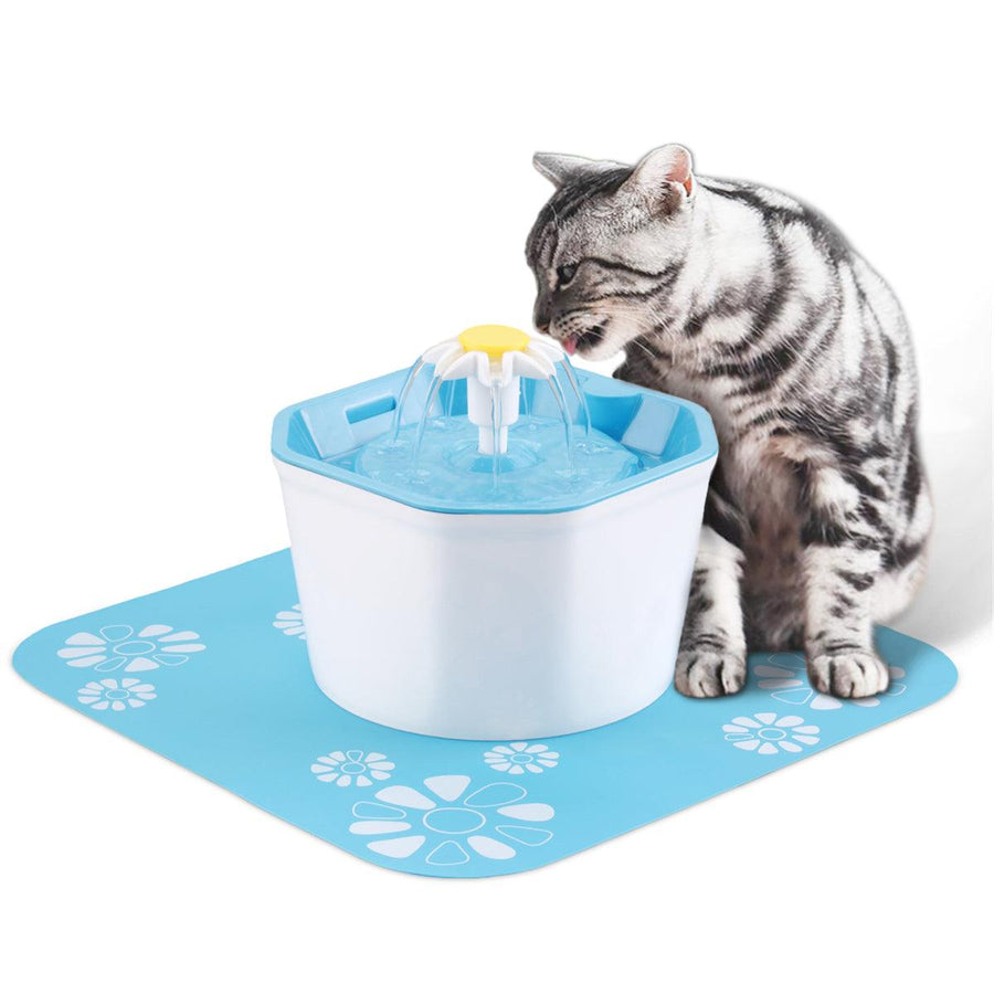Cat Water Fountain Dog Drinking Bowl Pet USB Automatic Water Dispenser Super Quiet Drinker for Auto Feeder - MRSLM
